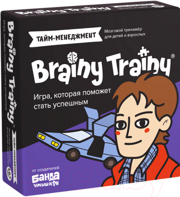 Настольная игра Brainy Trainy Тайм-менеджмент / УМ677