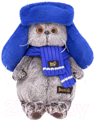 

Мягкая игрушка Budi Basa, Басик в меховой шапке / Ks25-096