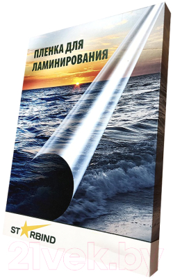 

Пленка для ламинирования Starbind, Прозрачный, 330x200x25 30мкм / FPT0330x200G/M030SB