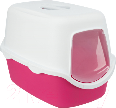 Туалет-домик Trixie Vico 40277 (розовый-белый)