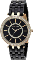 Часы наручные женские Anne Klein 2620BKGB - 