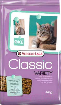 Сухой корм для кошек OKE Classic Variety / 441271 (4кг)
