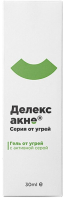 

Гель для лица Делекс-акне, От прыщей и черных точек