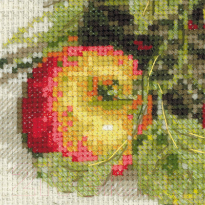 Набор для вышивания Риолис Спелые яблоки / 1450