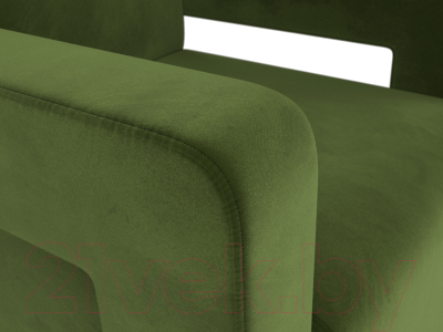 Кресло мягкое Mebelico Рамос 290 / 109030 (микровельвет, зеленый)