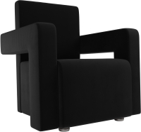 Кресло мягкое Mebelico Рамос 290 / 109035 (микровельвет, черный) - 