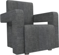 Кресло мягкое Mebelico Рамос 290 / 109038 (рогожка, серый) - 
