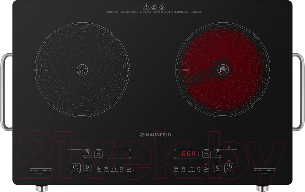 Электрическая настольная плита Maunfeld EVCE.F592-BK