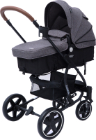 Детская универсальная коляска Tomix Emily 2 в 1 / HP-720 (темно-серый) - 