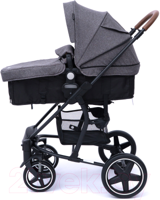 Детская универсальная коляска Tomix Emily 2 в 1 / HP-720 (темно-серый)