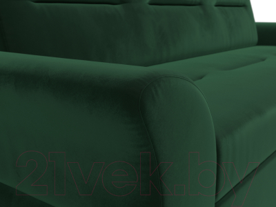 Диван Mebelico Клайд 298 / 109248 (велюр, зеленый)