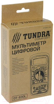 Мультиметр цифровой Tundra 2768104