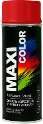 Эмаль Maxi Color 3002MX RAL 3002 (400мл, красная кармен)