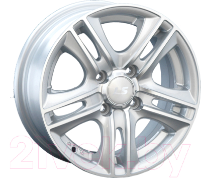 

Литой диск LS wheels, LS 191 15x6.5" 5x100мм DIA 57.1мм ET 38мм SF