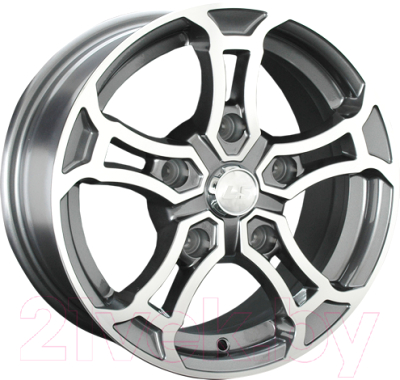 Литой диск LS wheels LS 216 15x6.5" 5x139.7мм DIA 98.5мм ET 40мм GMF