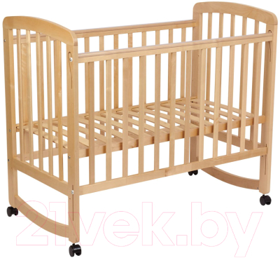 Детская кроватка Polini Kids Simple 304 / 0003109 (натуральный)