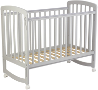 Детская кроватка Polini Kids Simple 304 / 0003109-15 (серый) - 