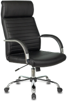 Кресло офисное Бюрократ T-8010N (черный/хром) - 