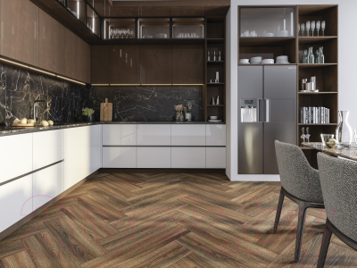 Плитка Cersanit Wood Concept Prime (218x898, темно-коричневый)
