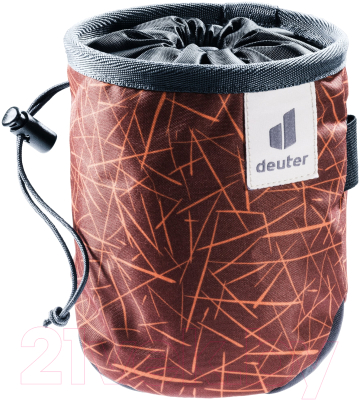 Сумка для магнезии Deuter 2021-22 Gravity Chalk Bag I / 3391322-5431 (Redwood Scratches/Graphite)