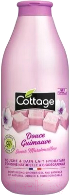 

Гель для душа Cottage, Sweet Marshmallow Moisturizing Shower Gel and Bath Milk