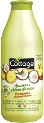 

Гель для душа Cottage, Pineapple & Coconut Cream Moisturizing Shower Gel and Bath Milk