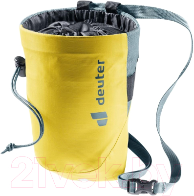 Сумка для магнезии Deuter 2021-22 Gravity Chalk Bag II L / 3391522-8209 (Corn/Teal)