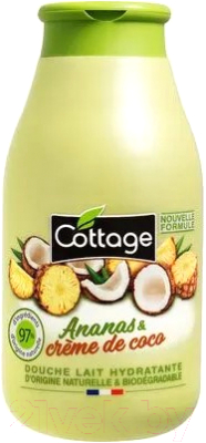 Гель для душа Cottage Pineapple & Coconut Cream Moisturizing Shower Milk (250мл)
