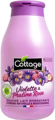 Гель для душа Cottage Violet & Pink Praline Moisturizing Shower Milk (250мл)