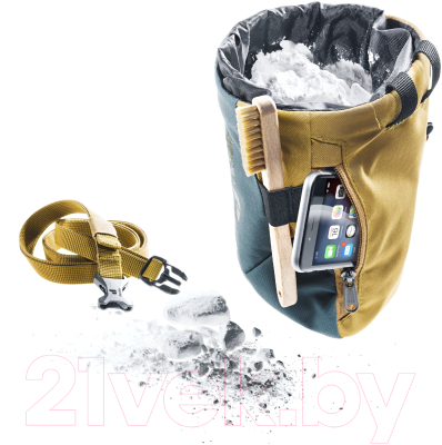Сумка для магнезии Deuter 2021-22 Gravity Chalk Bag II L / 3391522-3611 (Arctic/Clay)