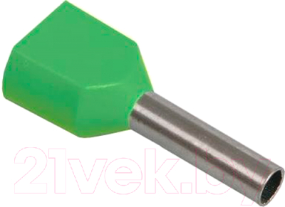 Набор гильз для кабеля IEK UTE10-4-D16-0-100 (20шт, зеленый)