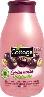 

Гель для душа Cottage, Cerise Noire & Pistache Douche Lait Hydratante