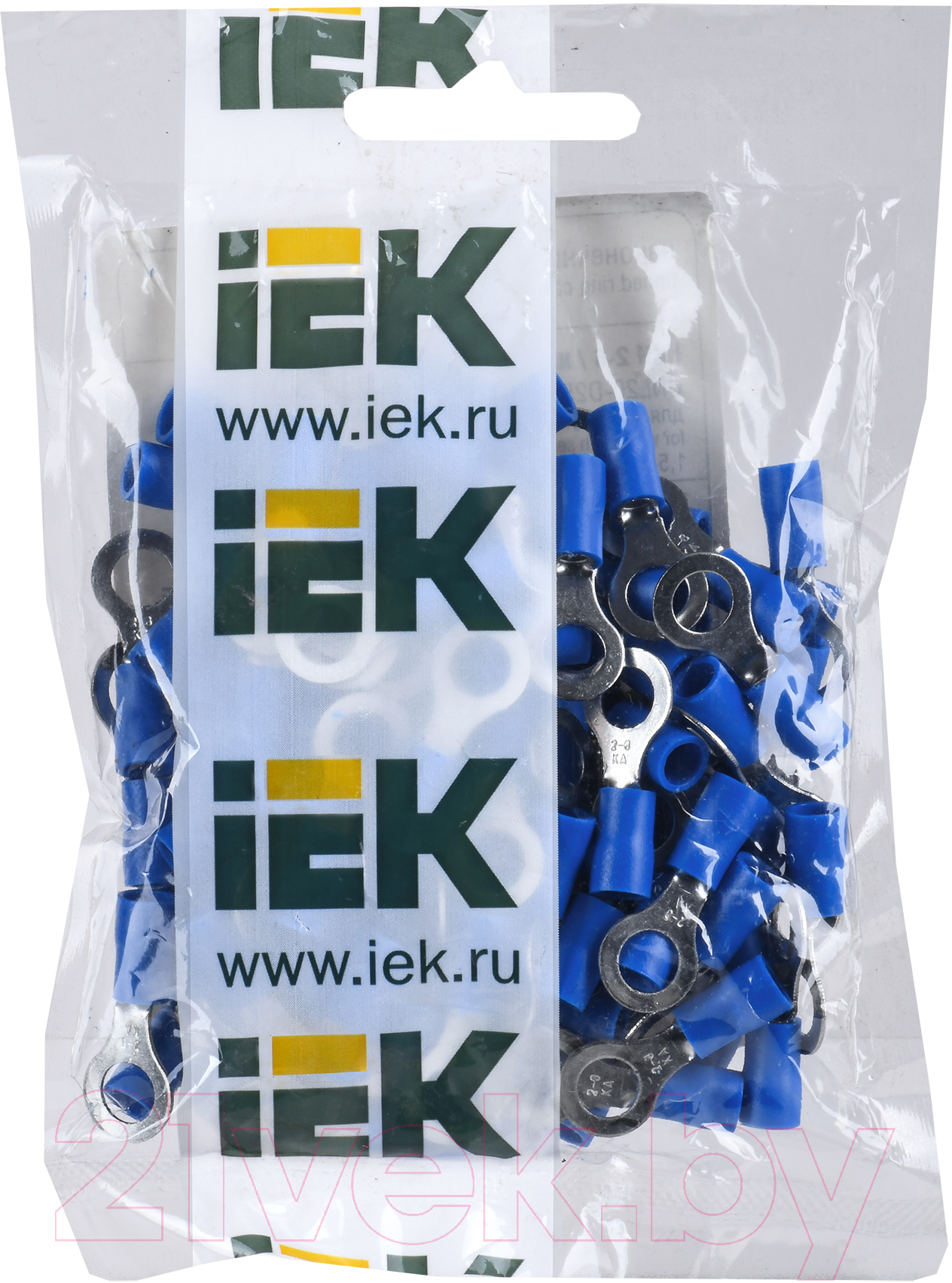 Набор наконечников для кабеля IEK UNL20-D25-4-4 (100шт) — фото 2