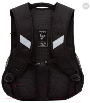 Школьный рюкзак Grizzly RG-261-2 (черный)