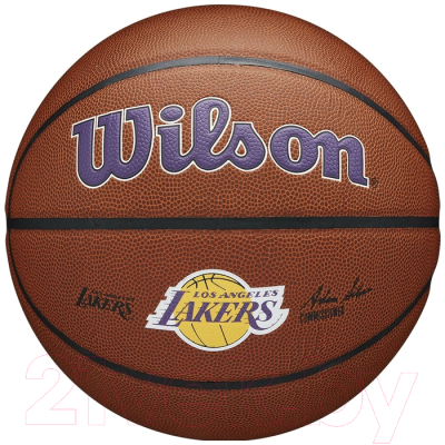 Баскетбольный мяч Wilson NBA LA Laker / WTB3100XBLAL (размер 7)