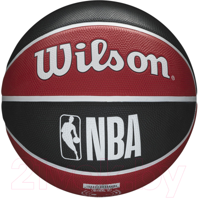 Баскетбольный мяч Wilson NBA Team Tribute Chicago Bulls / WTB1300XBCHI (размер 7)