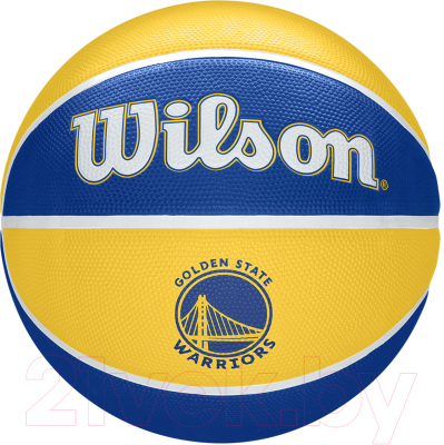 Изображение товара Баскетбольный мяч Wilson NBA Team Tribute Goldern State / WTB1300XBGOL (размер 7)