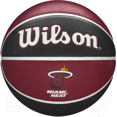 Баскетбольный мяч Wilson NBA Team Tribute Miami Heat / WTB1300XBMIA (размер 7)