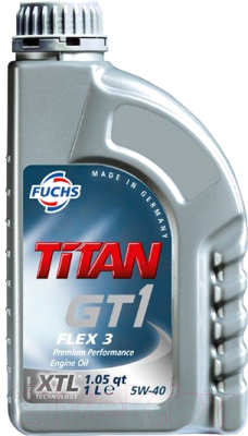 Моторное масло Fuchs Titan GT1 Flex 3 5W40 601873287/602007292 (1л)