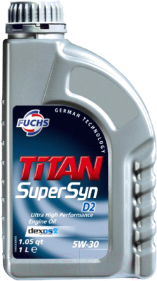 Моторное масло Fuchs Titan Supersyn D2 5W30 / 601887734 (1л)