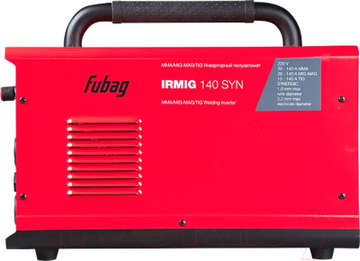 Полуавтомат сварочный Fubag IRMIG 140 SYN+горелка FB 150 3м (41116.1)