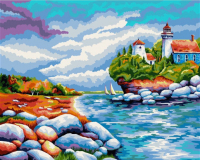 

Картина по номерам Русская живопись, Тихое место / NВ012