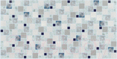 Панель ПВХ Регул Мозаика Морская соль (954x478x0.3мм)