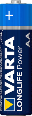 Комплект батареек Varta Longlife Power 4 AA 1.5V LR6 / 04906113414 (4шт)