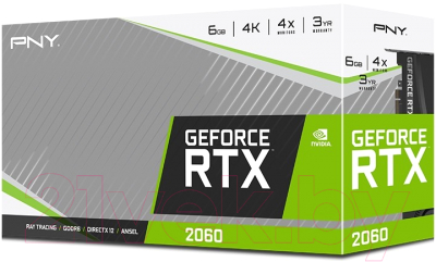 Видеокарта PNY GeForce RTX 2060 Blower 6GB (VCG20606BLMPB)