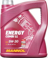 Моторное масло Mannol Energy Combi LL 5W30 SM/CF / MN7907-4 (4л) - 