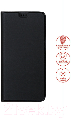 Чехол-книжка Volare Rosso Book Case Series для Redmi Note 10 5G (черный)