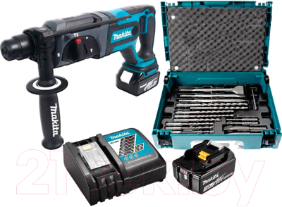 

Профессиональный перфоратор Makita, DHR241RFEA1