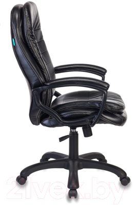 Кресло офисное Бюрократ T-9950LT (черный искусственная кожа)