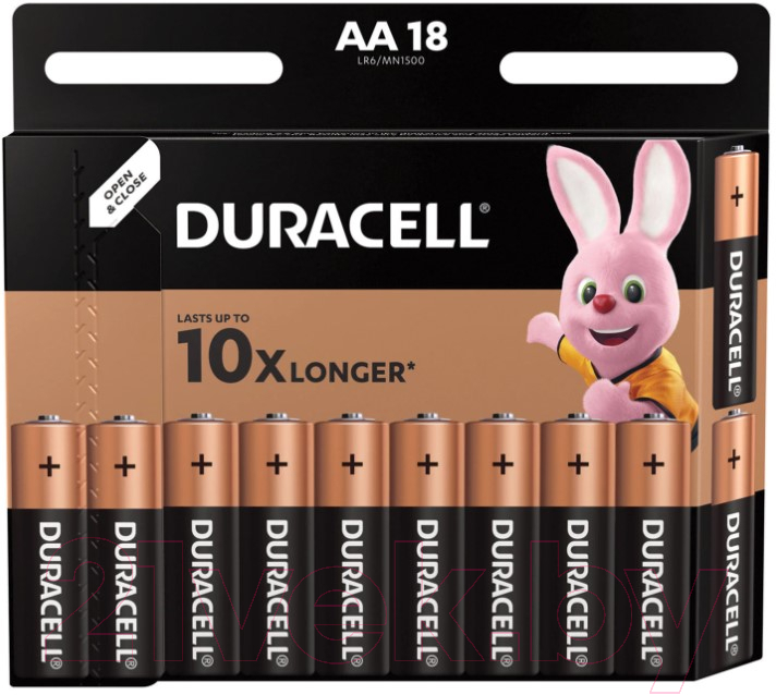 Комплект батареек Duracell Alkaine LR6